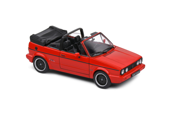 Volkswagen Golf MKI Convertible Sportline - Tornado Red - 1992