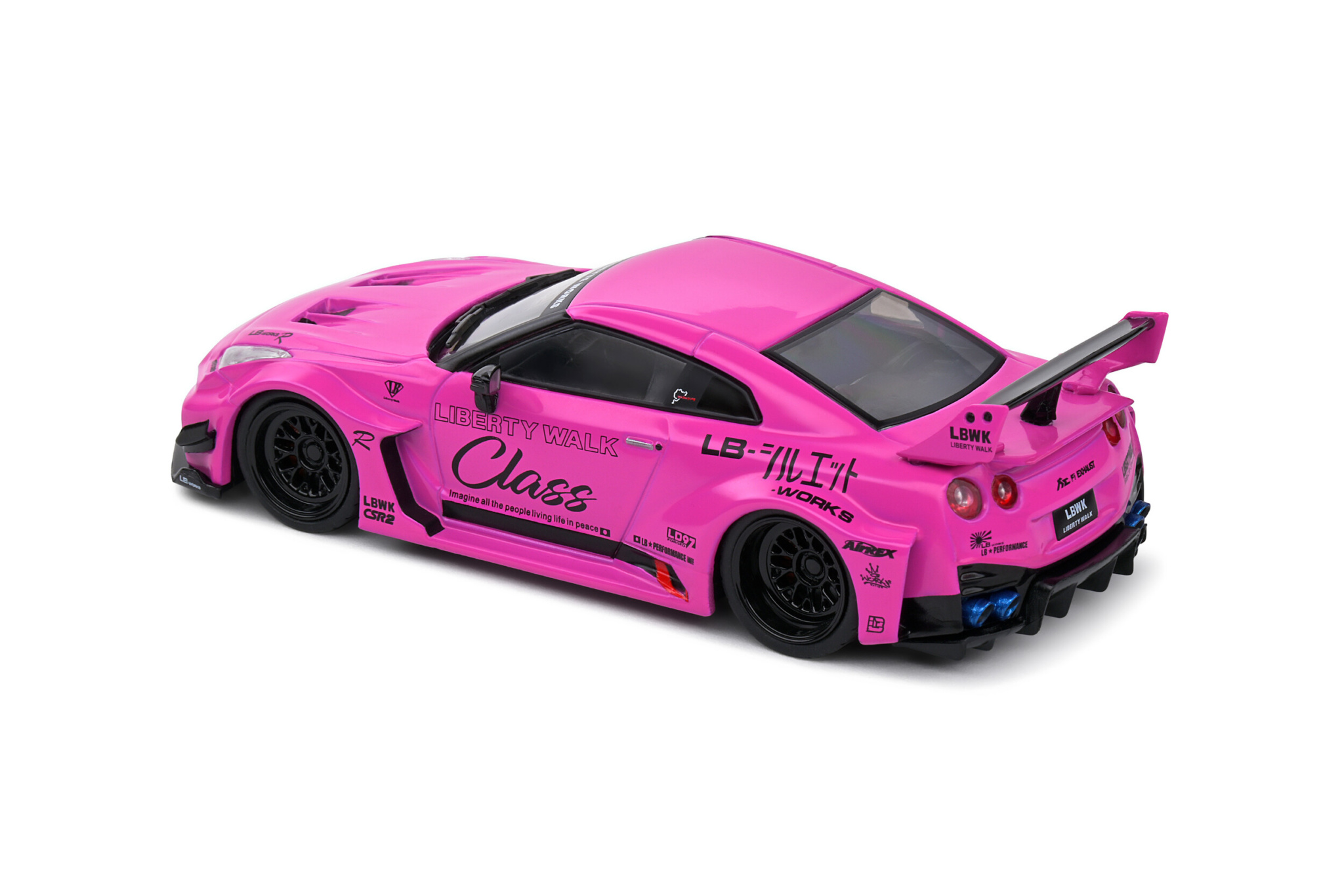 Nissan GTR35 LBWK Silhouette - Purple - 2019 - Solido