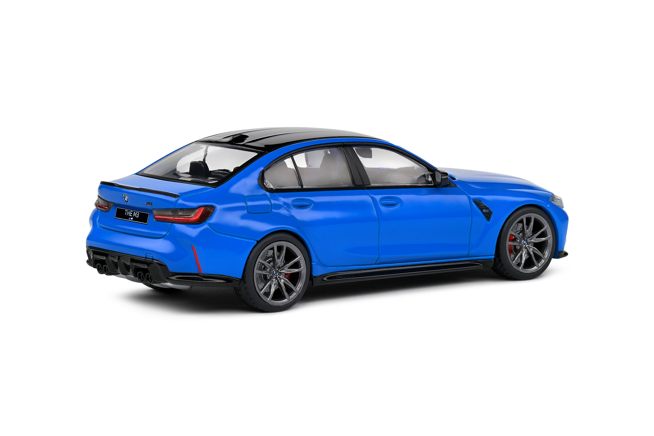 BMW G80 M3 Sedan - Santorini Blue - 2023 - Solido