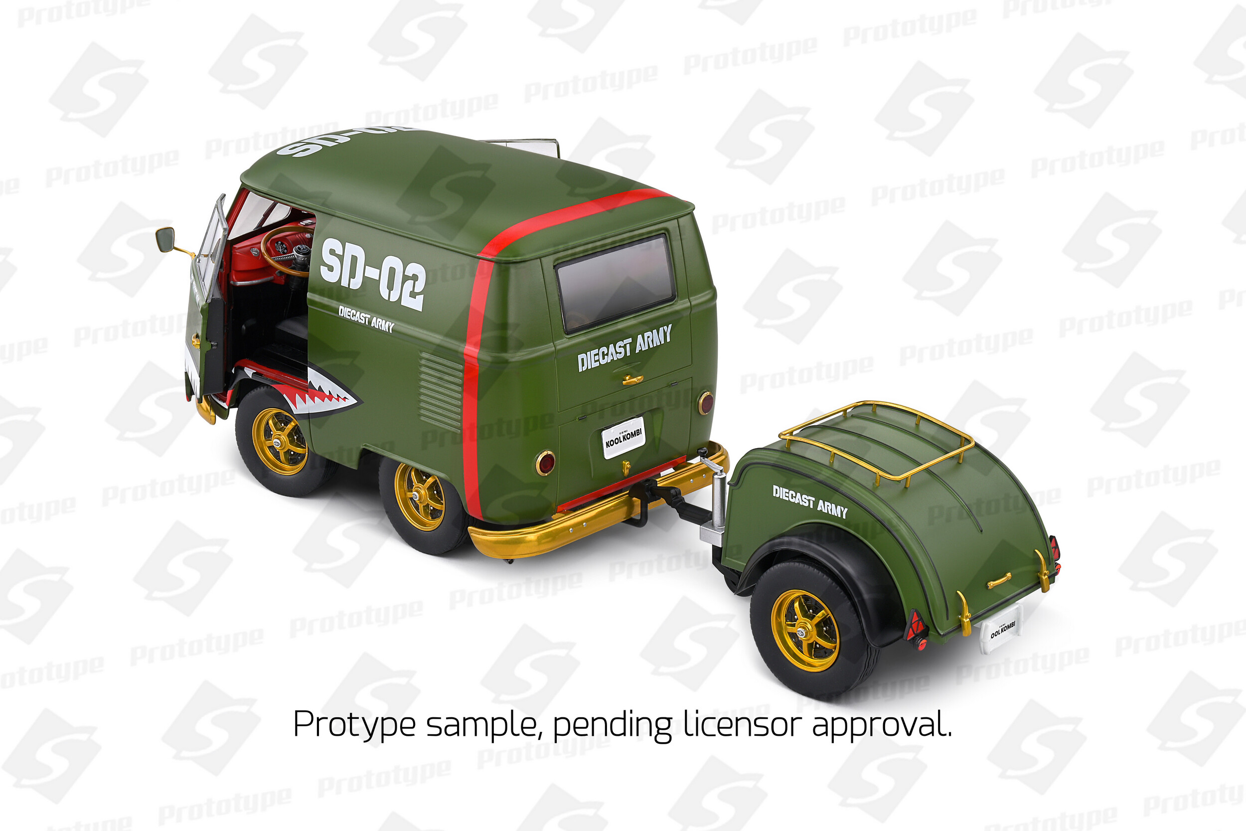 KOOL KOMBI - ARMY FIGHTER - 1950 - Solido
