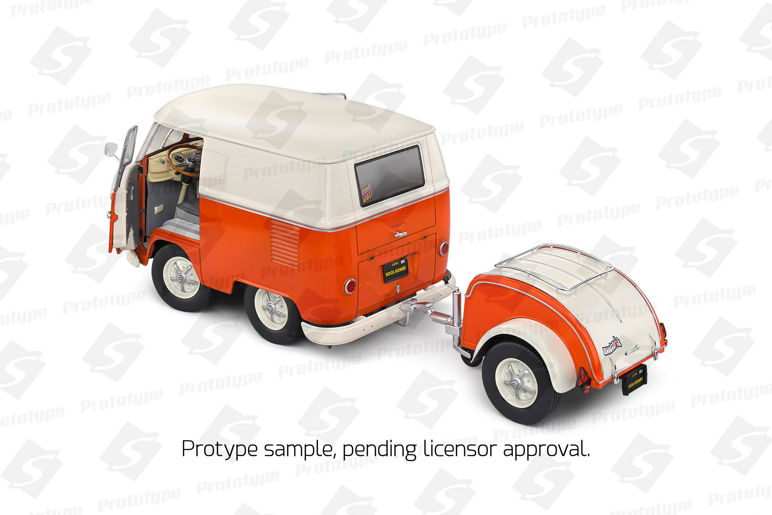 ◉希少　SOLIDO VW COMBI WATERMAN 1/19 フランス ◉希少 SOLIDO VW COMBI WATERMAN 1/19 フランス