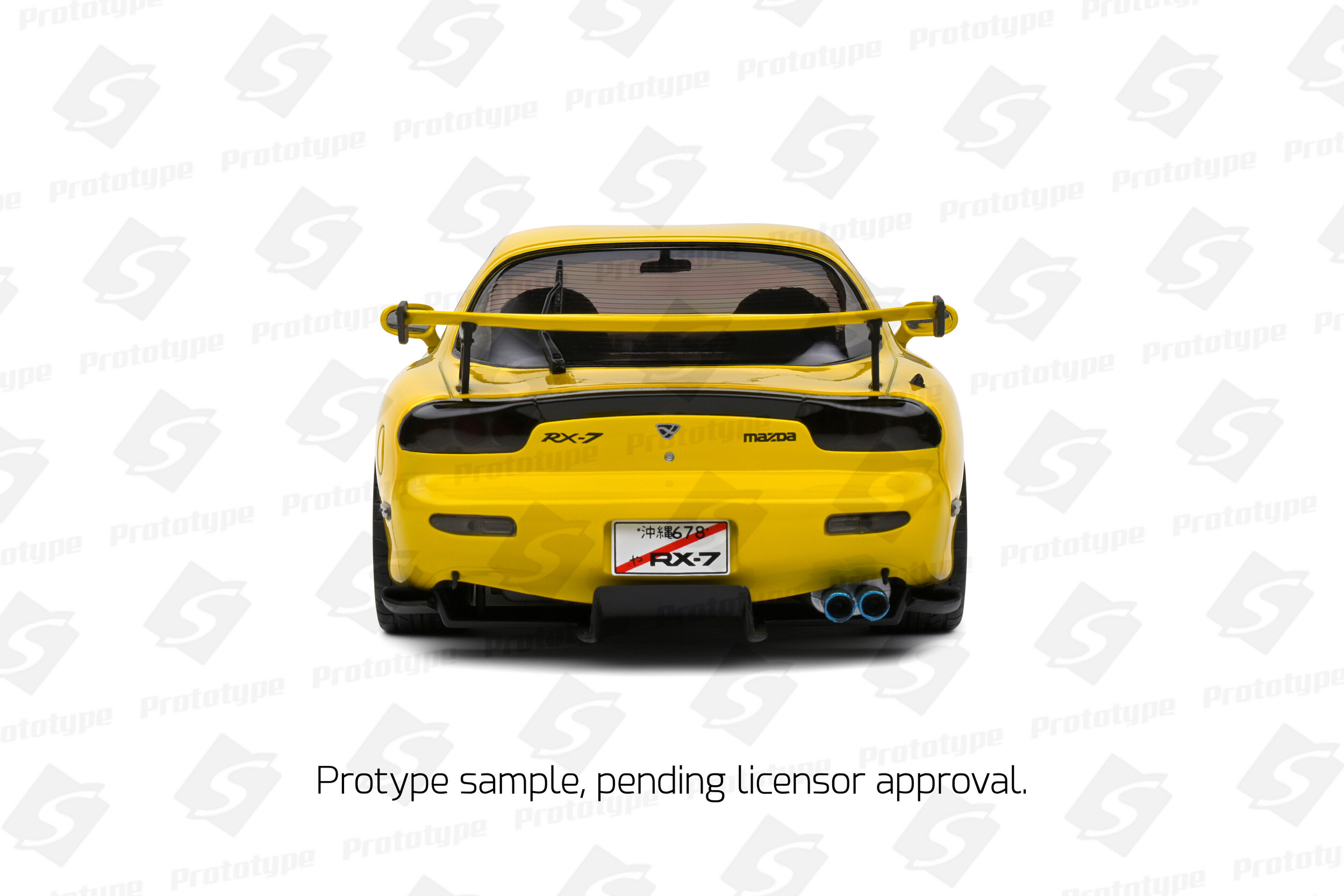 Mazda RX7 FD3RS STREETFIGHTERS - YELLOW - 1999 - Solido