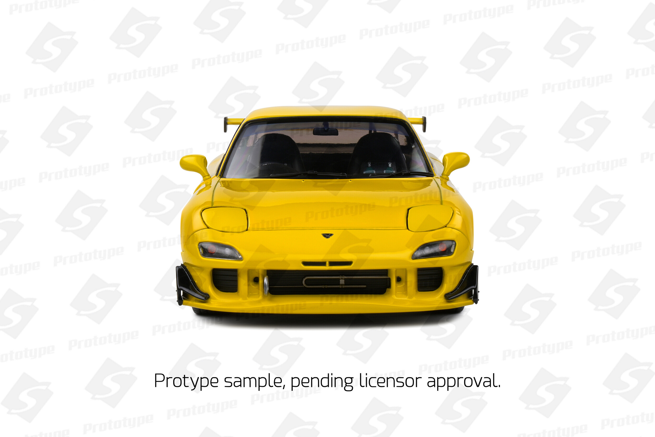 Mazda RX7 FD3RS STREETFIGHTERS - YELLOW - 1999 - Solido