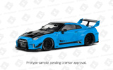 Nissan GTR35 LBWK Silhouette - Miami Blue - 2019