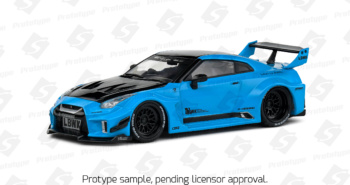 Nissan GTR35 LBWK Silhouette - Miami Blue - 2019
