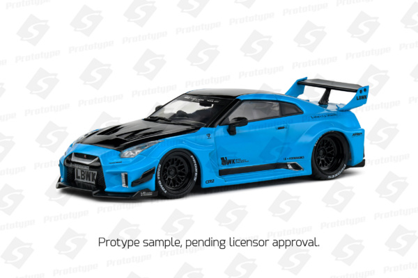 Nissan GTR35 LBWK Silhouette - Miami Blue - 2019