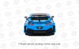 Nissan GTR35 LBWK Silhouette - Miami Blue - 2019