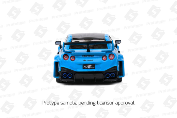 Nissan GTR35 LBWK Silhouette - Miami Blue - 2019