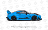 Nissan GTR35 LBWK Silhouette - Miami Blue - 2019