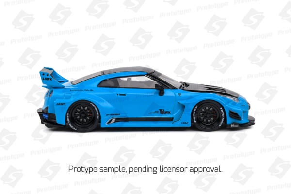 Nissan GTR35 LBWK Silhouette - Miami Blue - 2019