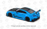 Nissan GTR35 LBWK Silhouette - Miami Blue - 2019