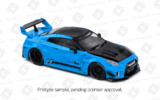 Nissan GTR35 LBWK Silhouette - Miami Blue - 2019