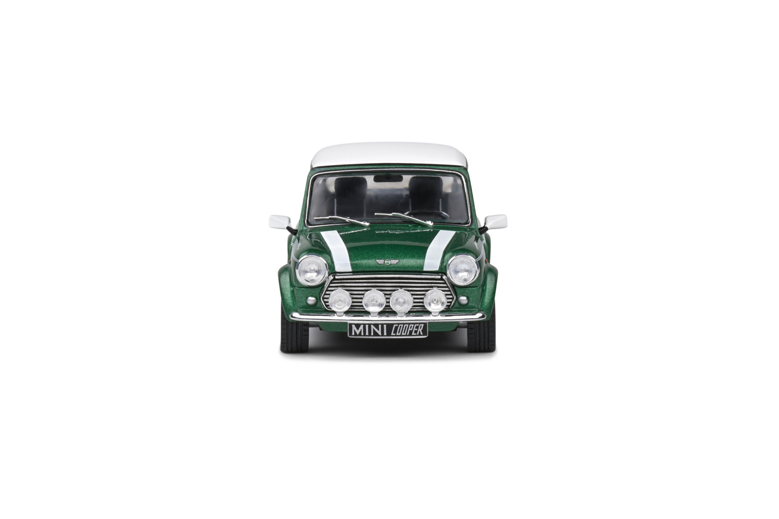 Minichamps 1:43 Mini Cooper vert / blanc 80420029830 modèle voiture