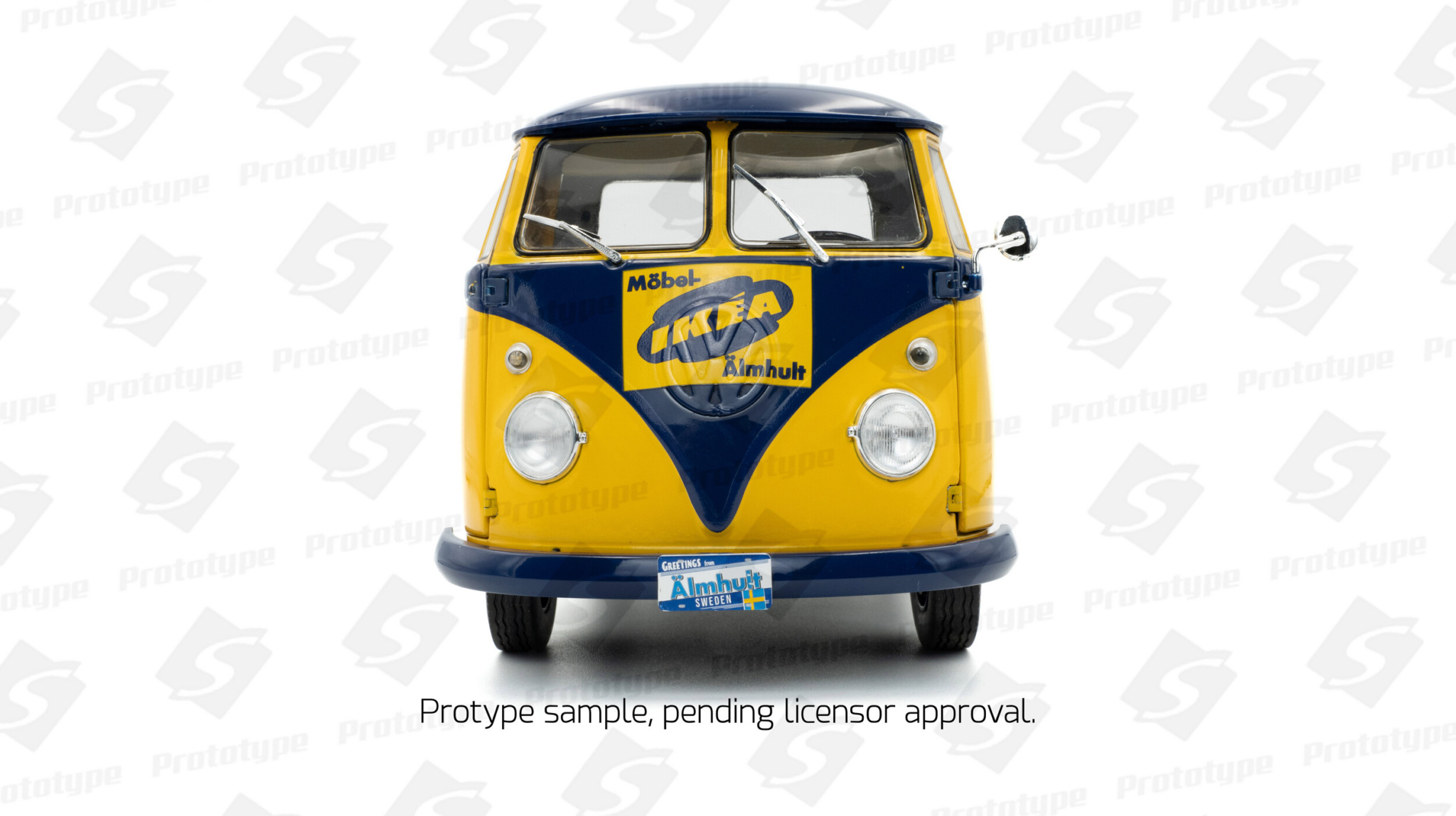 Volkswagen T1 Pick-up Solido 1950 – Miniature Neuve 1/18 Jaune