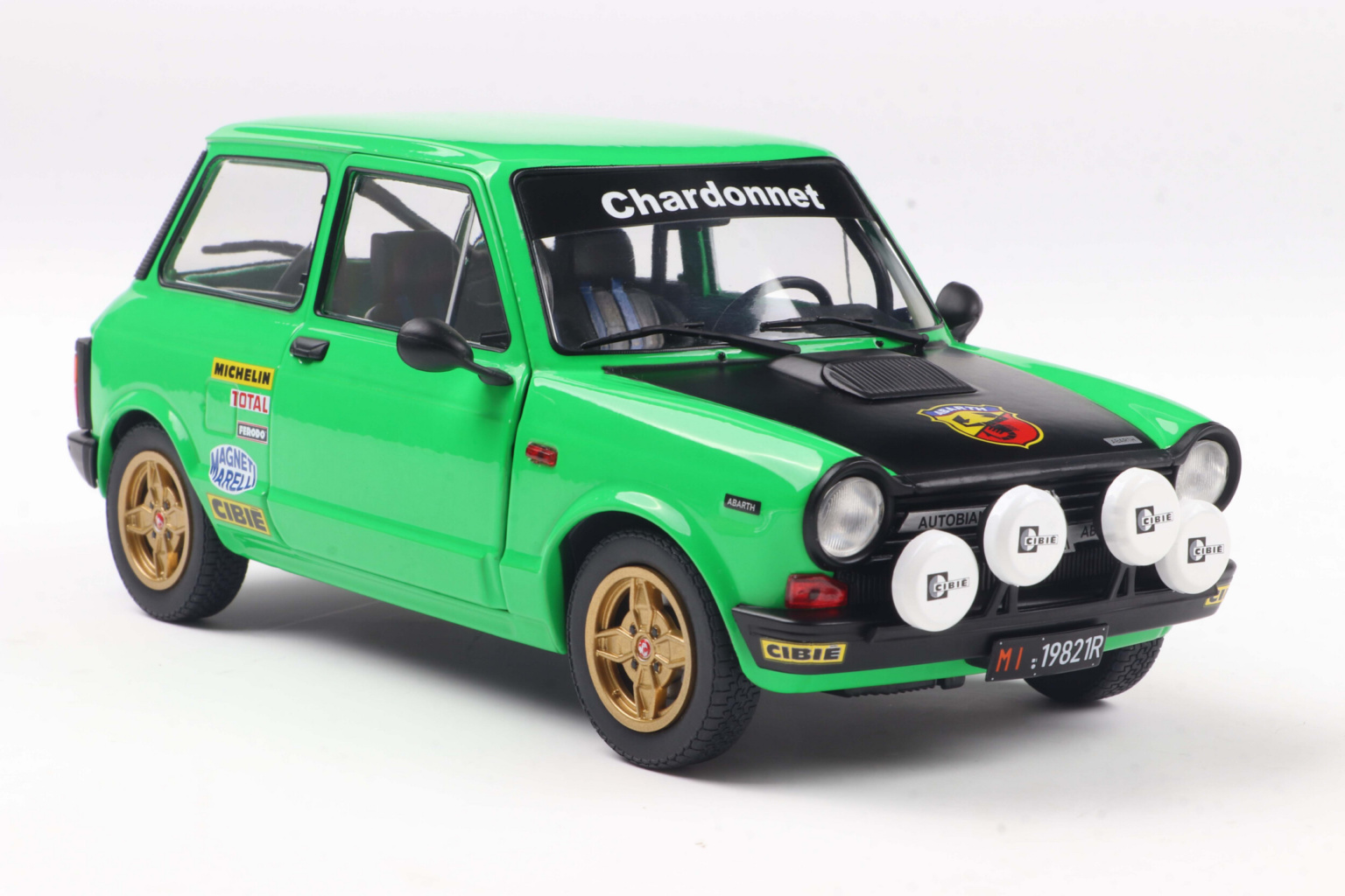 Autobianchi A112 Mk.5 Abarth Alitalia Rally 1980 1:18 Solido - 18 anos! Loja on-line de