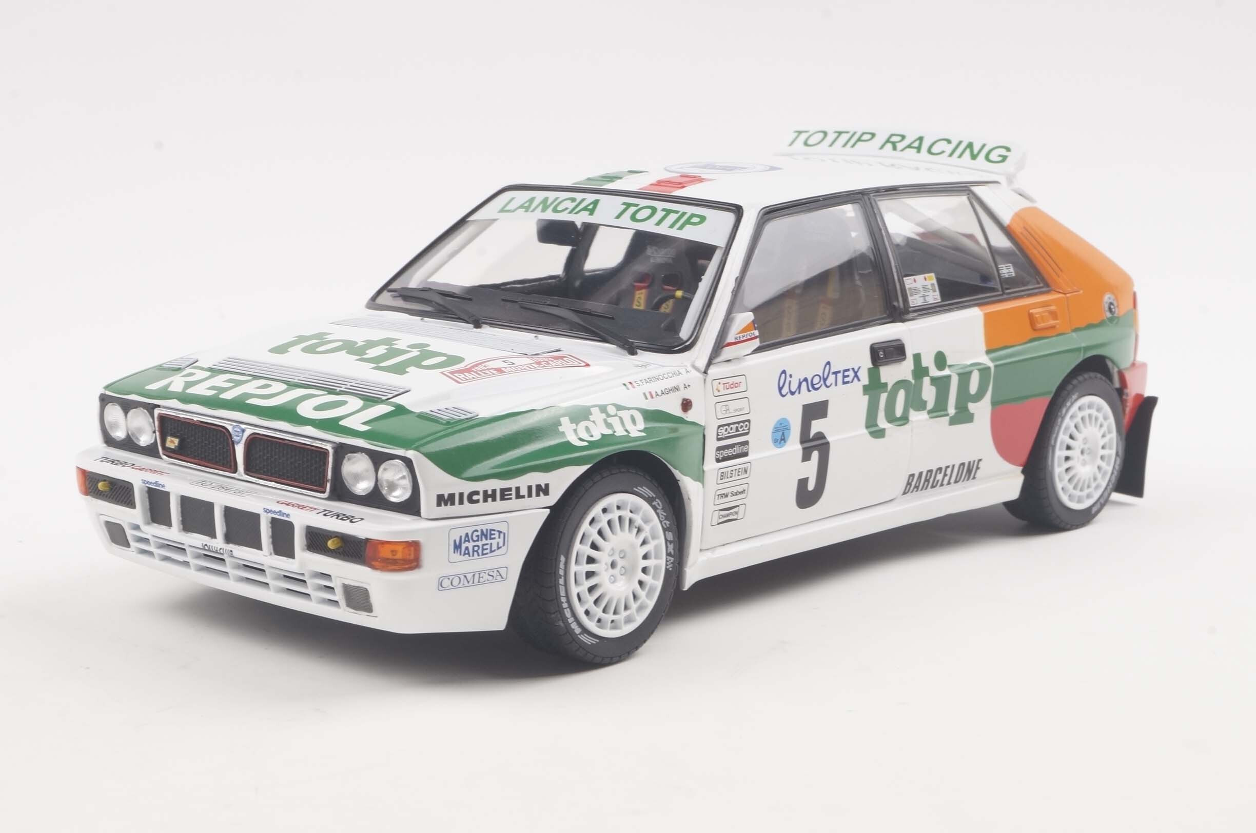 Lancia Delta HF Integrale - Rallye Montecarlo - 1993 - #5 A.Aghini