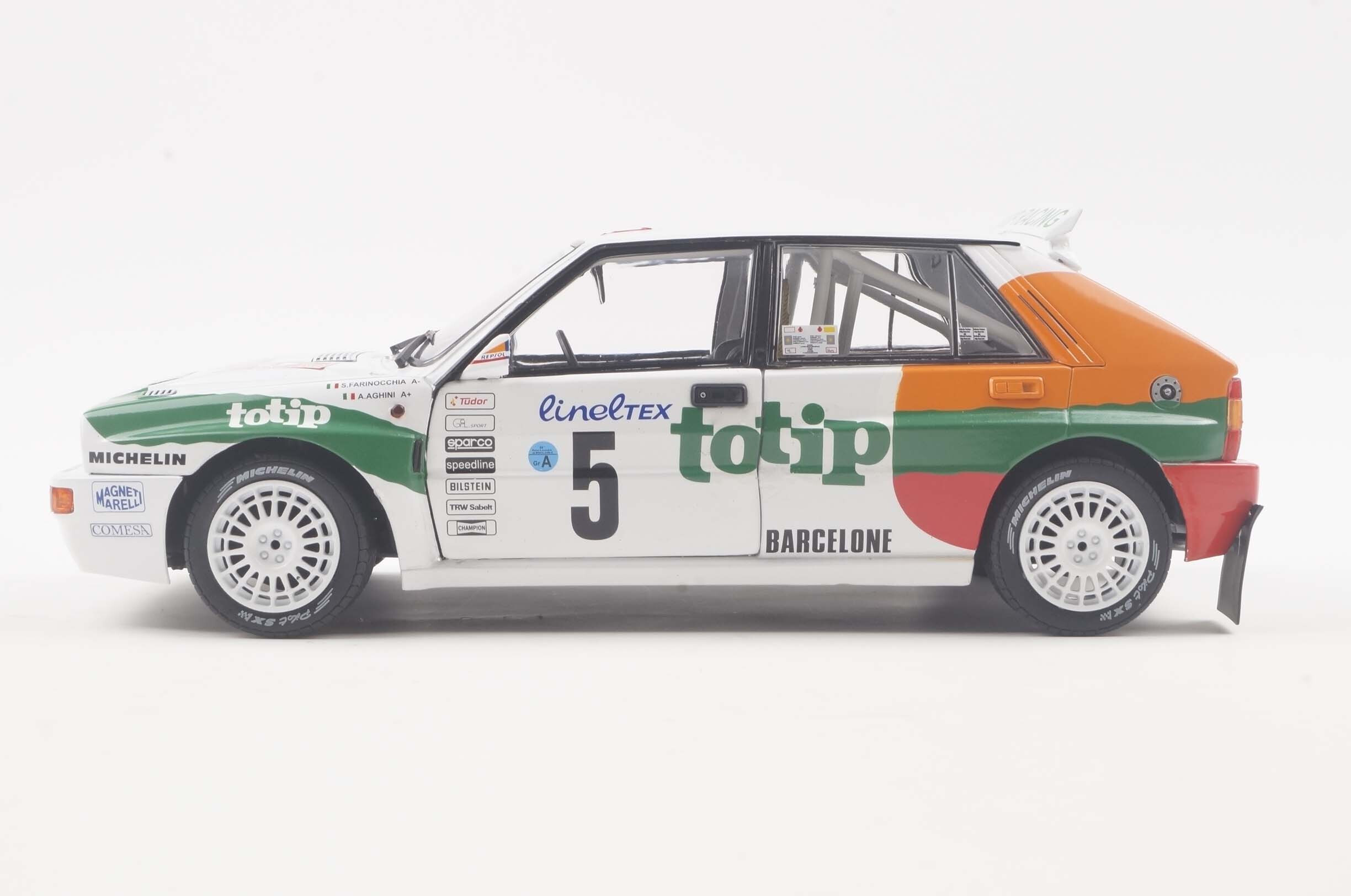 Lancia Delta HF Integrale - Rallye Montecarlo - 1993 - #5 A.Aghini