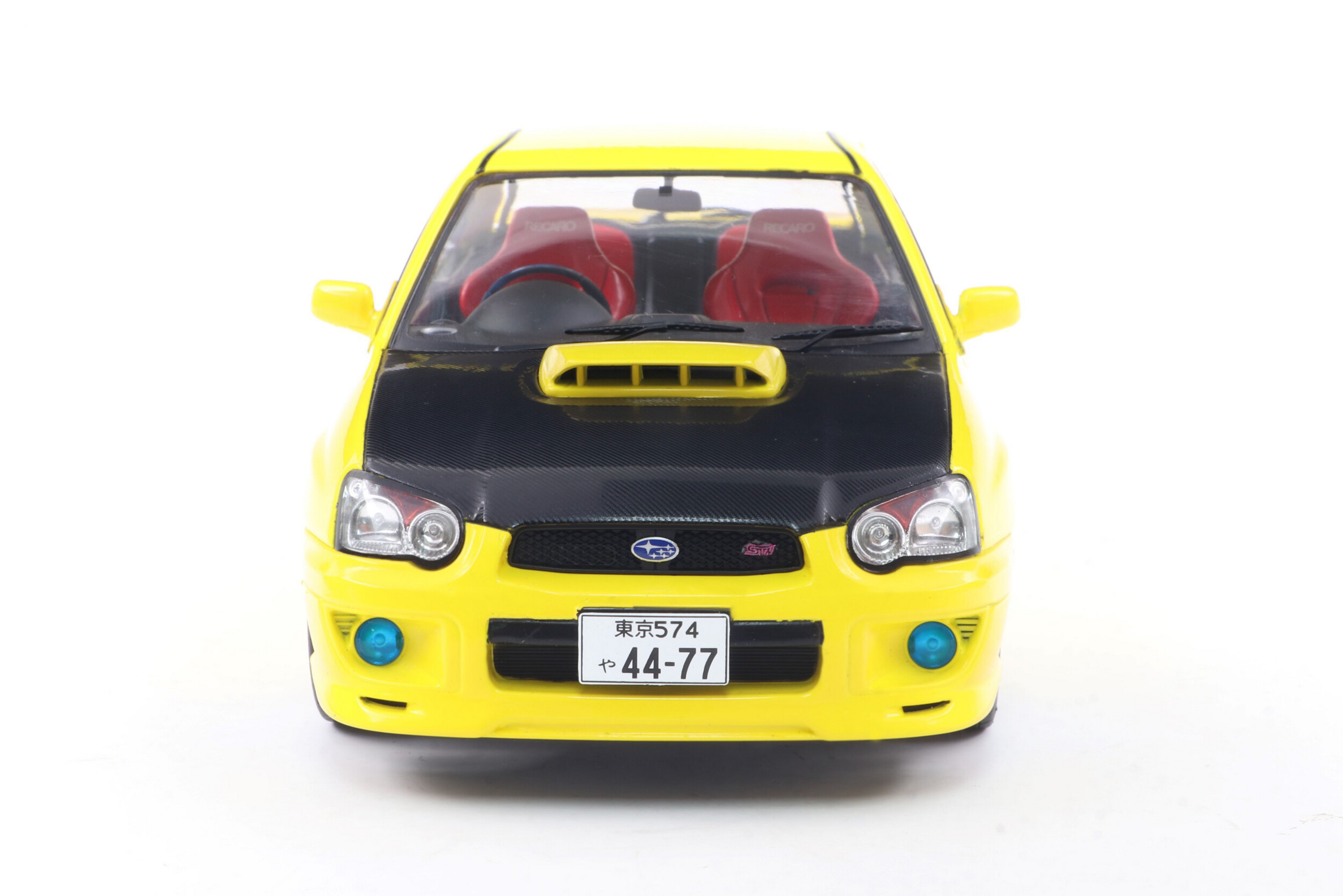 Subaru IMPREZA WRX STI - SOLIDO WORKS Yellow - 2003 - Solido