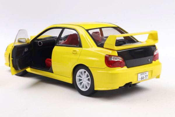 Subaru IMPREZA WRX STI - SOLIDO WORKS Yellow - 2003