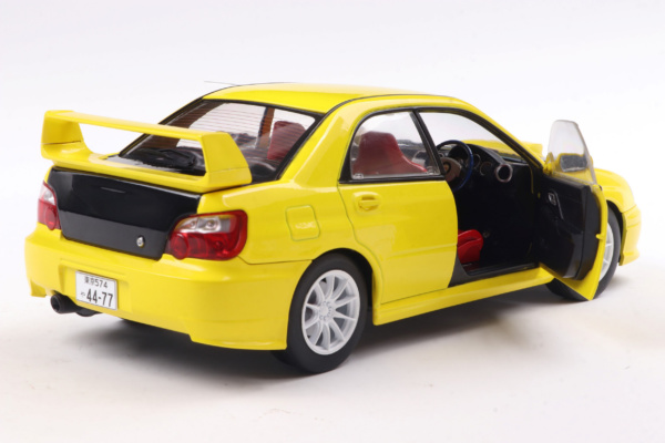 Subaru IMPREZA WRX STI - SOLIDO WORKS Yellow - 2003
