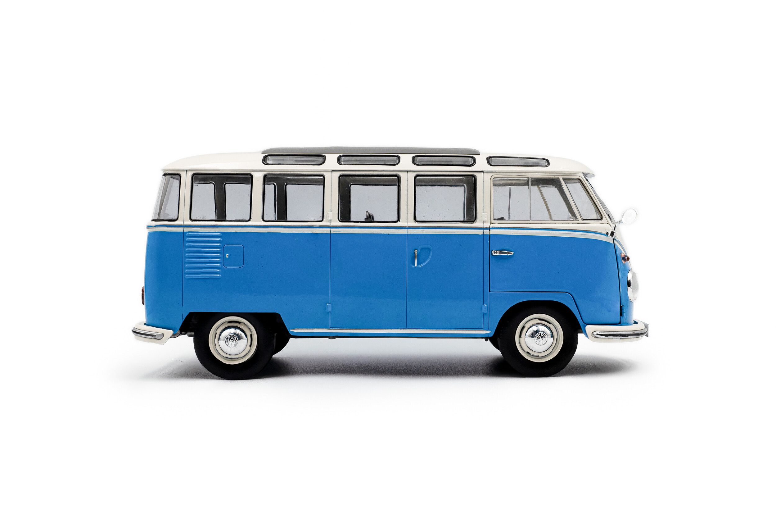 Volkswagen T1 Samba - BLUE / WHITE - 1962 - Solido