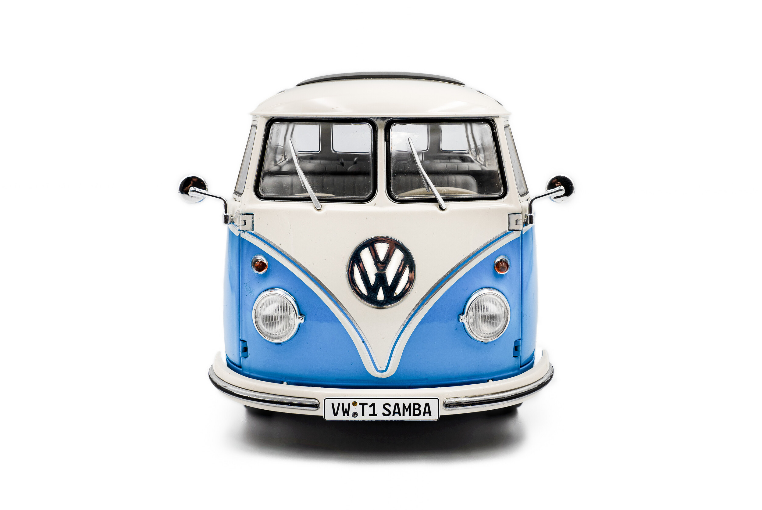 Volkswagen T1 Samba - BLUE / WHITE - 1962 - Solido