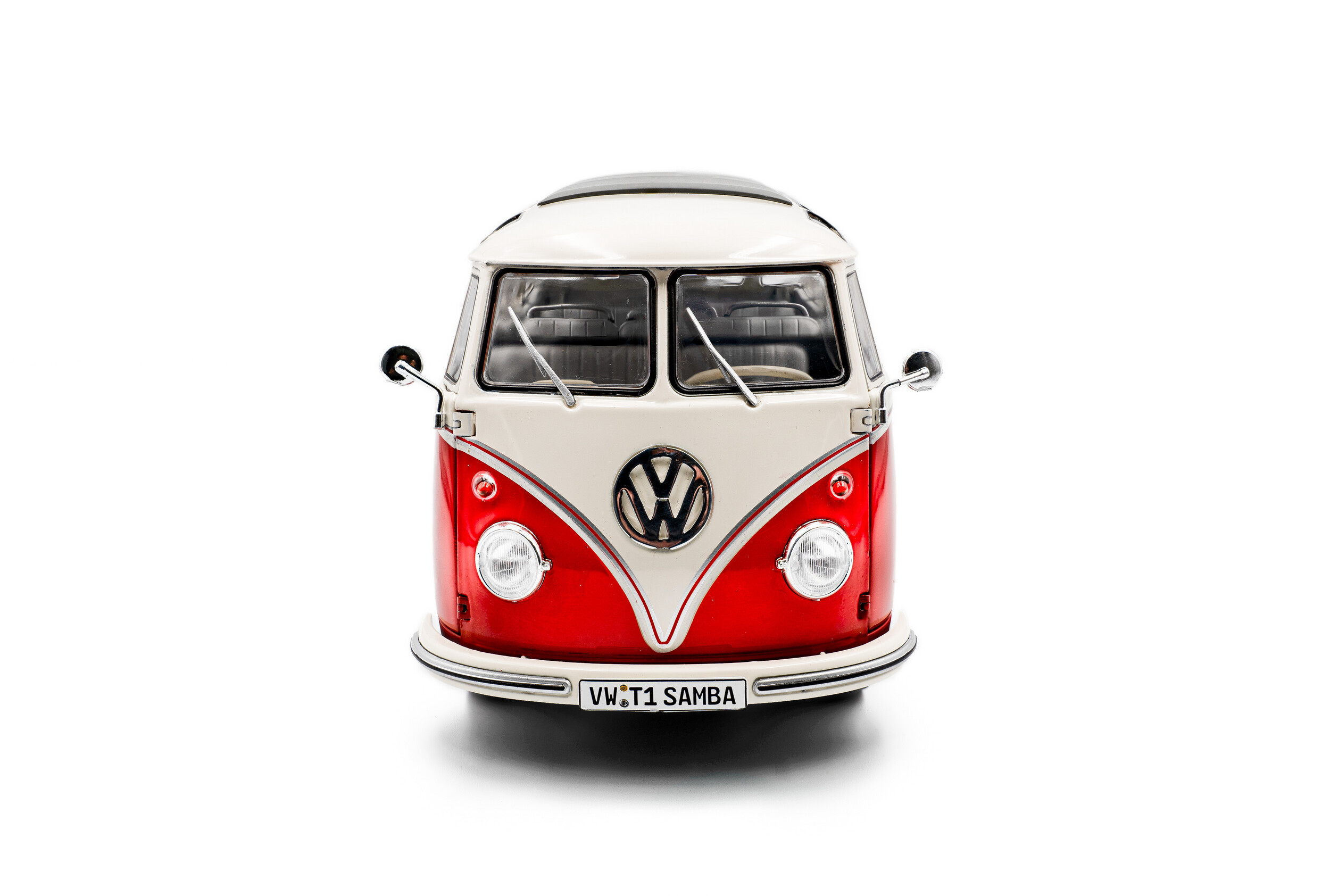 Volkswagen T1 Samba - RED / WHITE - 1962 - Solido