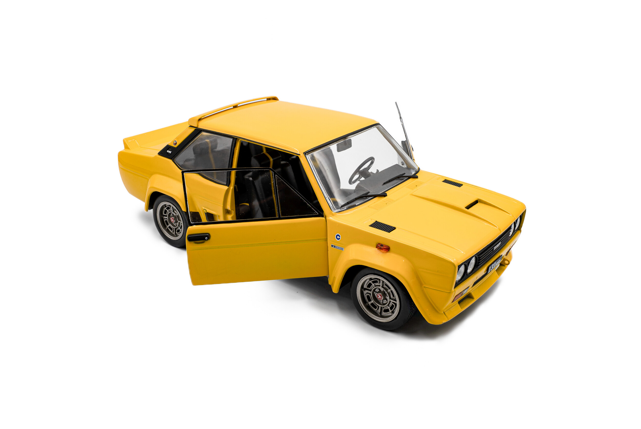 Luso Toys 1/43 - Fiat 131 Abarth Multicolore - Miniature De Collection France