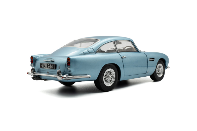 The Model Car Shop | 🌟 PRE-ORDER 🌟 [SOLIDO]- 1/18- Diecast-ASTON MARTIN DB5 LIGHT METALLIC BLUE 1964 ⚠️NO DEPOSIT IS REQUIRED TO ORDER⚠️ ✓ New Colour