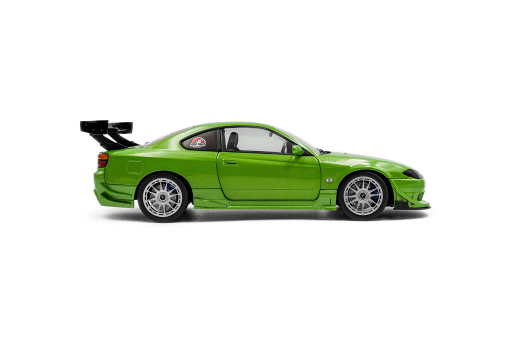 Nissan Silvia S15 Spec-R Aero 1999 Green Solido 1:18 - S1812203 Nissan Silvia S15 Spec-R Aero 1999 Green Solido 1:18 - S1812203