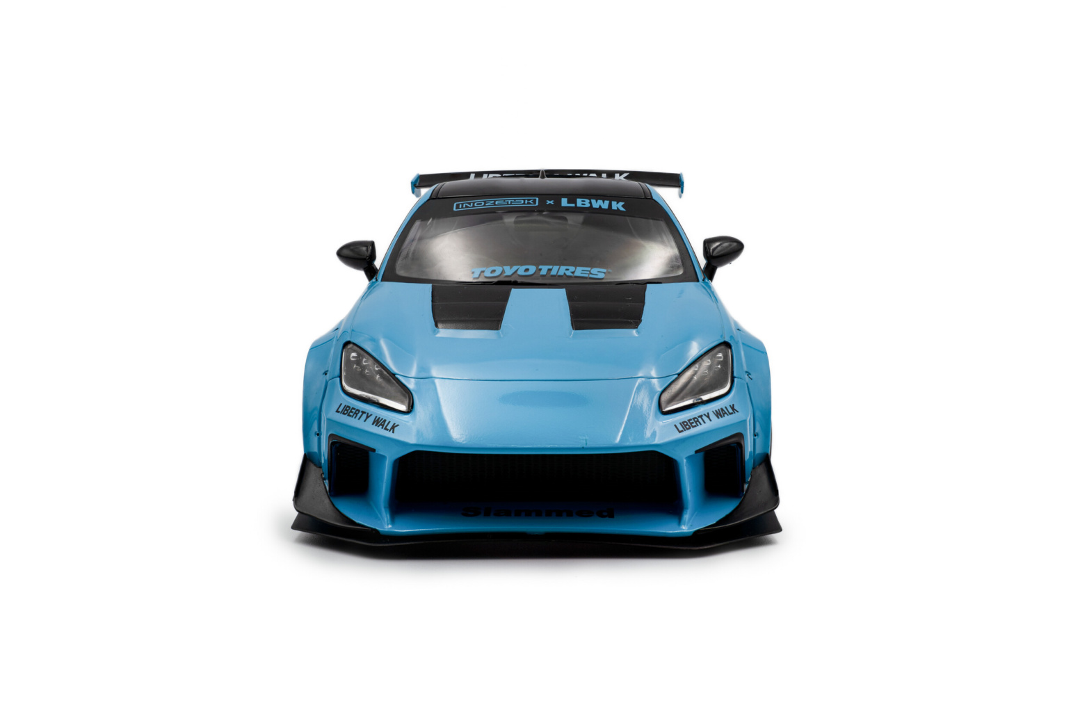 Toyota GR86 LBWK Body Kit - BABY BLUE - 2024 - Solido