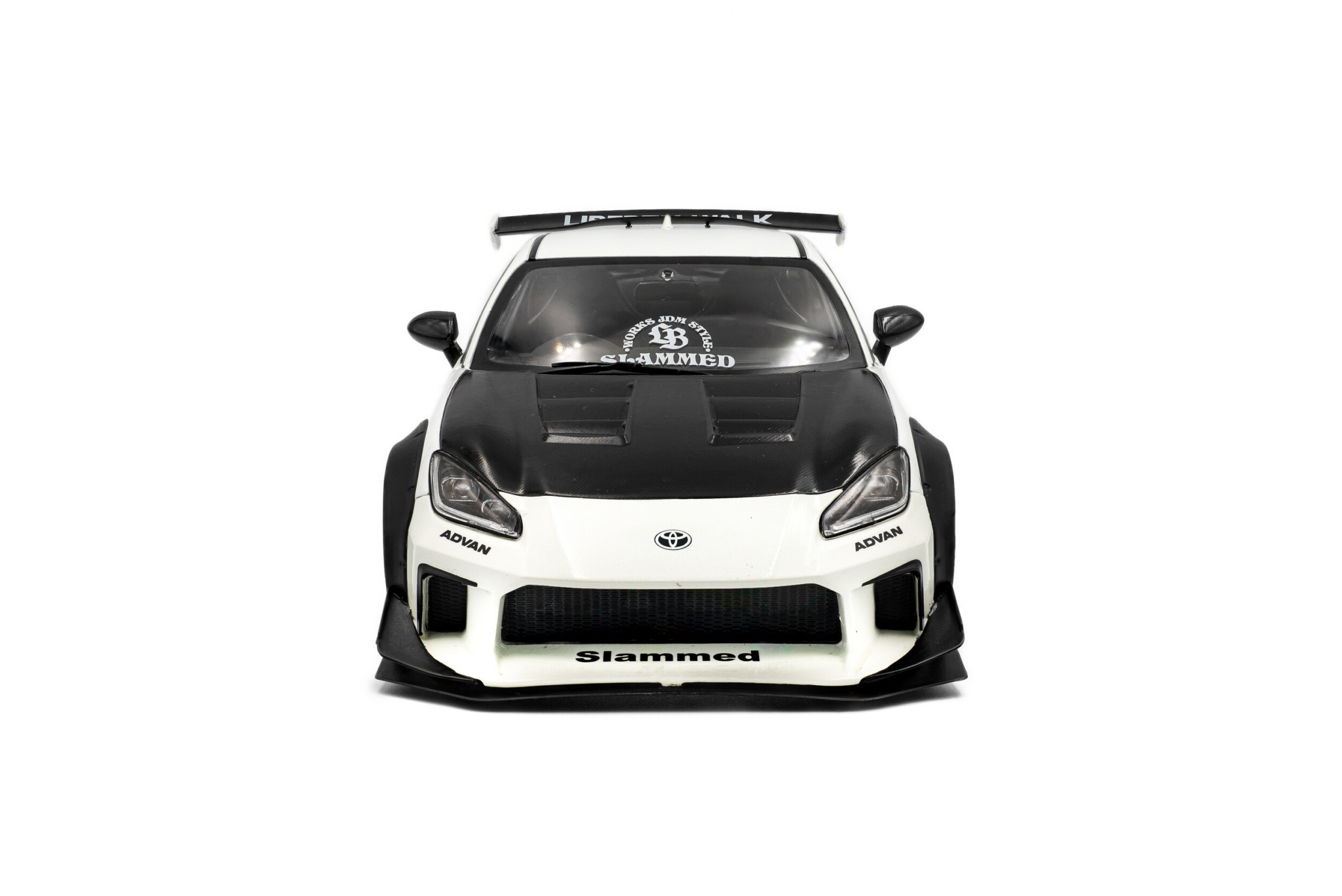 Miniature Solido 1/18 Toyota GR86 LBWK Body Kit Blanche 2024 - Neuve