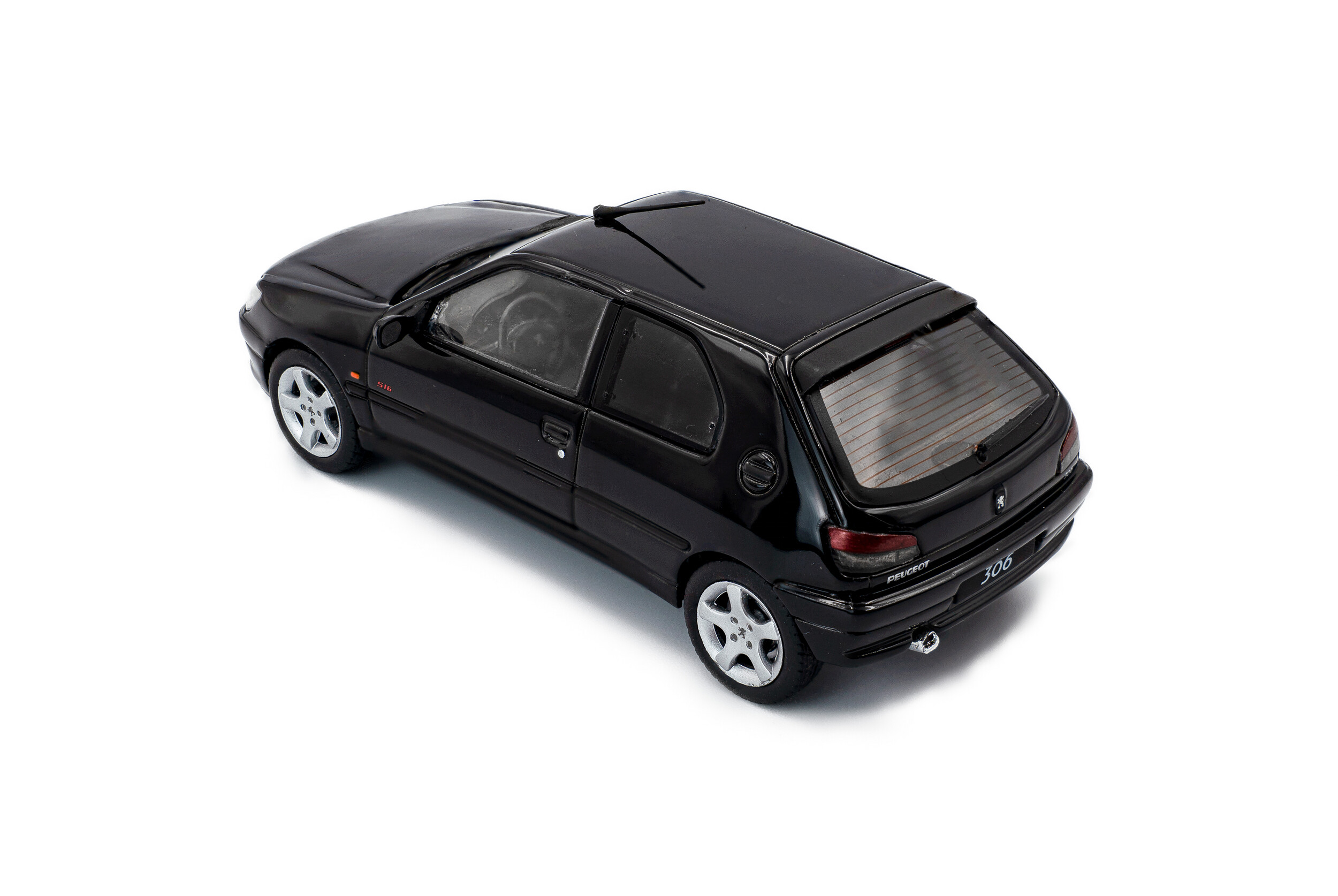 Peugeot 306 S16 - Noir Onyx - 1994 - Solido