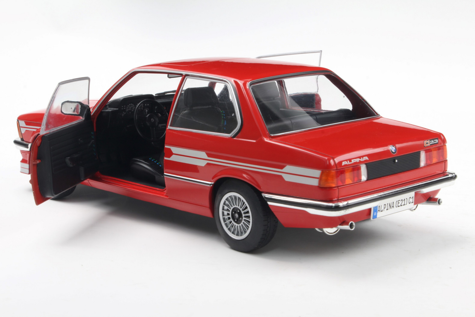 Modèle réduit Bmw - 3-series Alpina (e21) C1 2.3 1980 - Red 1/18