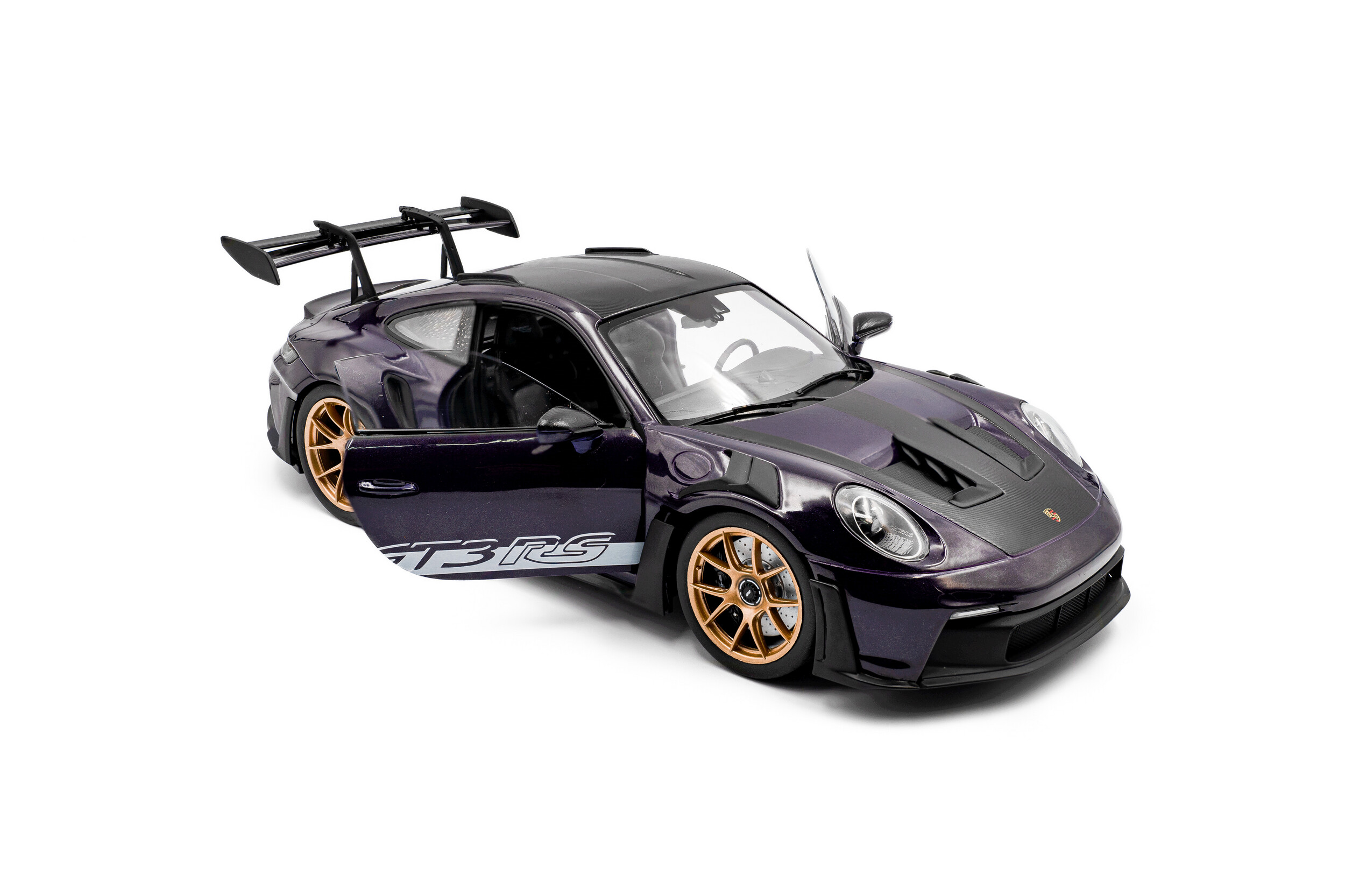 オートアート　1/18 ポルシェGT３RS 絶版品　パープル Porsche 911 GT3 RS WEISSACH PACKAGE - VIOLA PURPLE METALLIC - 2024