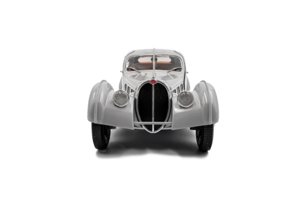 Bugatti Atlantic Type 57 SC - MAT SILVER - 1937 - Solido