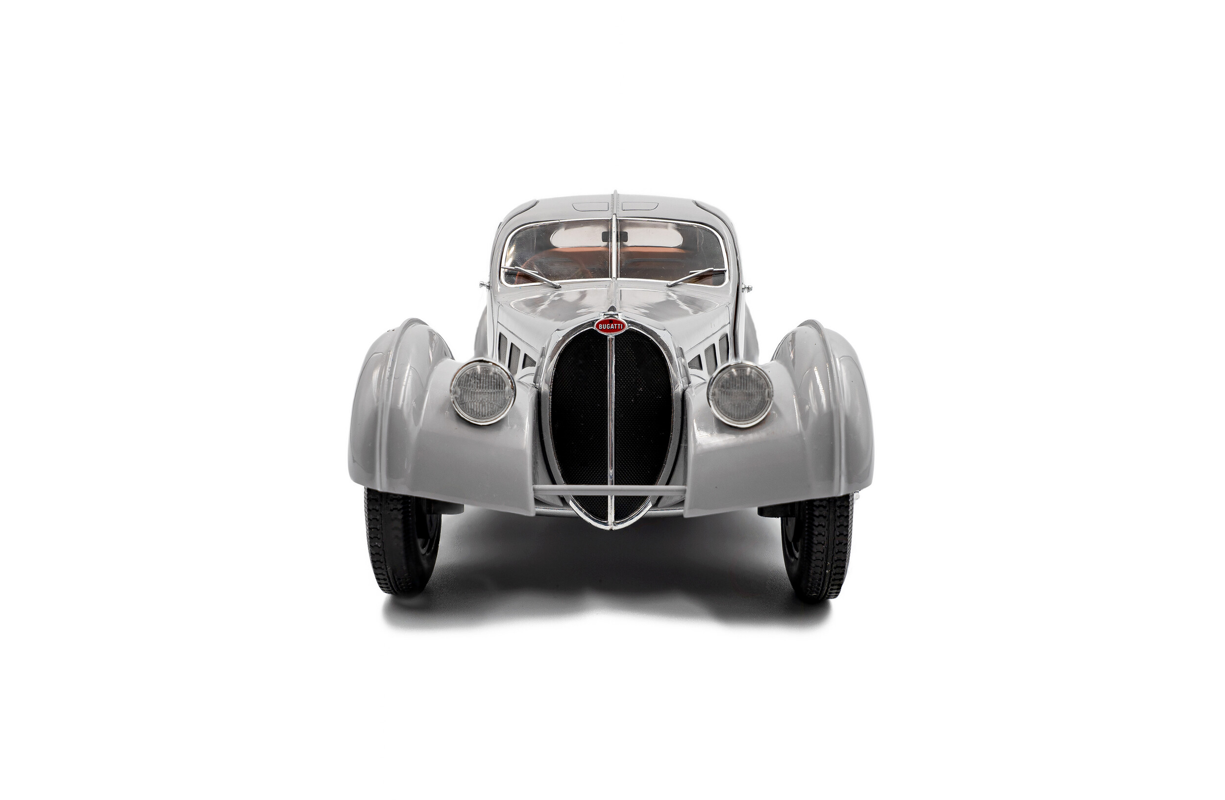 Bugatti Atlantic Type 57 SC - MAT SILVER - 1937 - Solido
