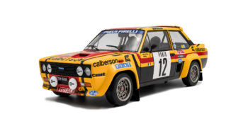 Fiat 131 Abarth - Rallye de Monte-Carlo - 1980 - #12 M.Mouton / Arri