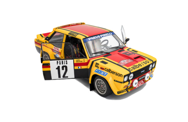 Fiat 131 Abarth - Rallye de Monte-Carlo - 1980 - #12 M.Mouton / Arri