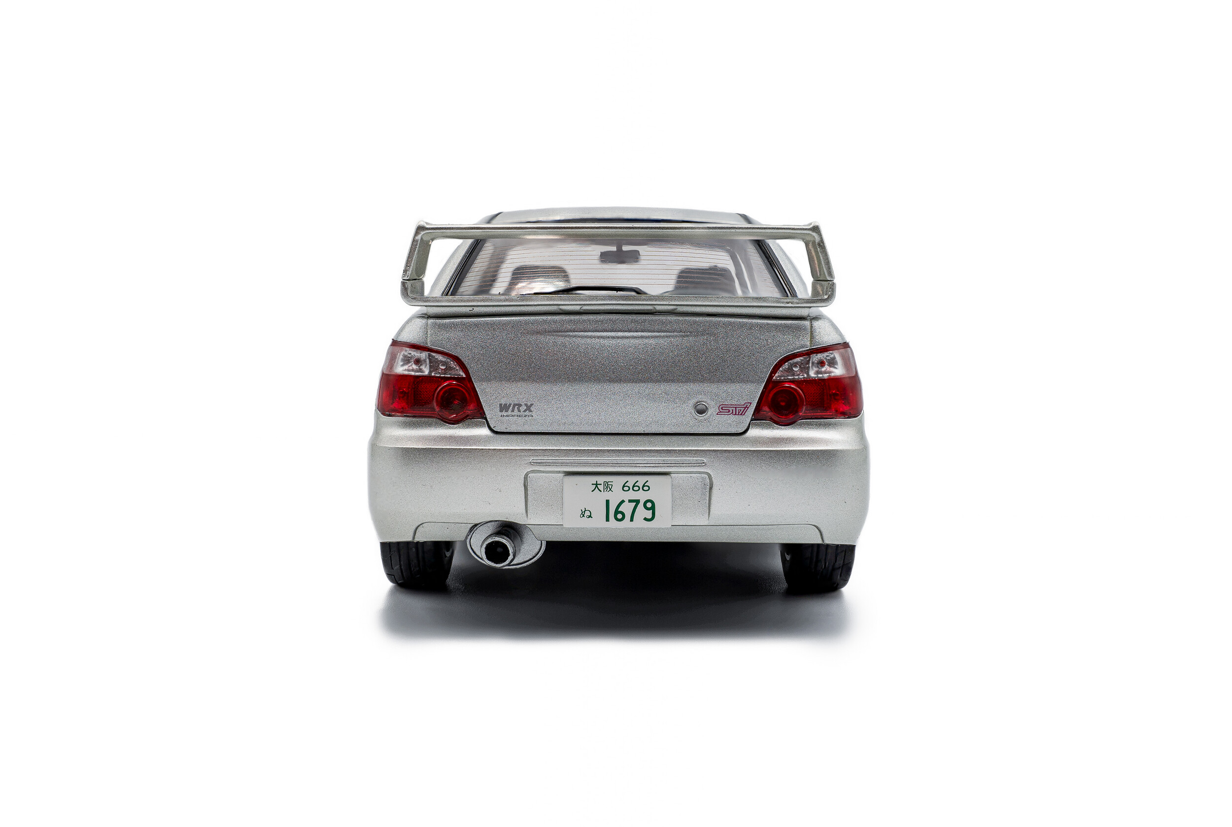 Subaru IMPREZA WRX STI - Premium Silver Effect - 2003 - Solido
