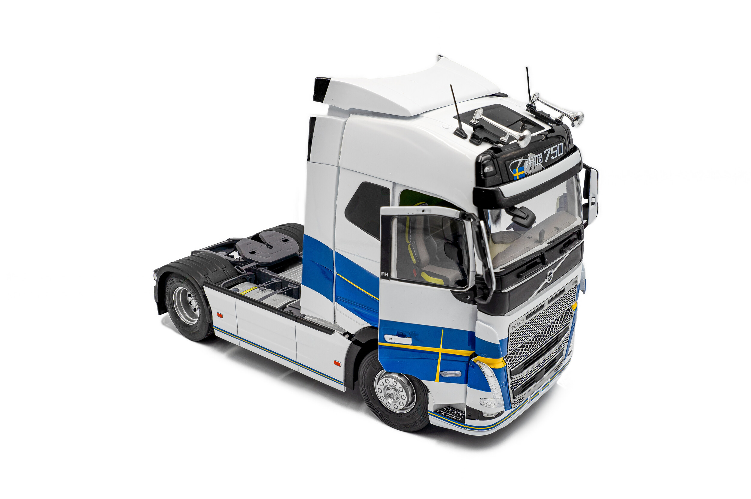 Camion Volvo FH Globetrotter XL 2023 Rouge - Modèle Réduit SOLIDO Neuf En Boîte