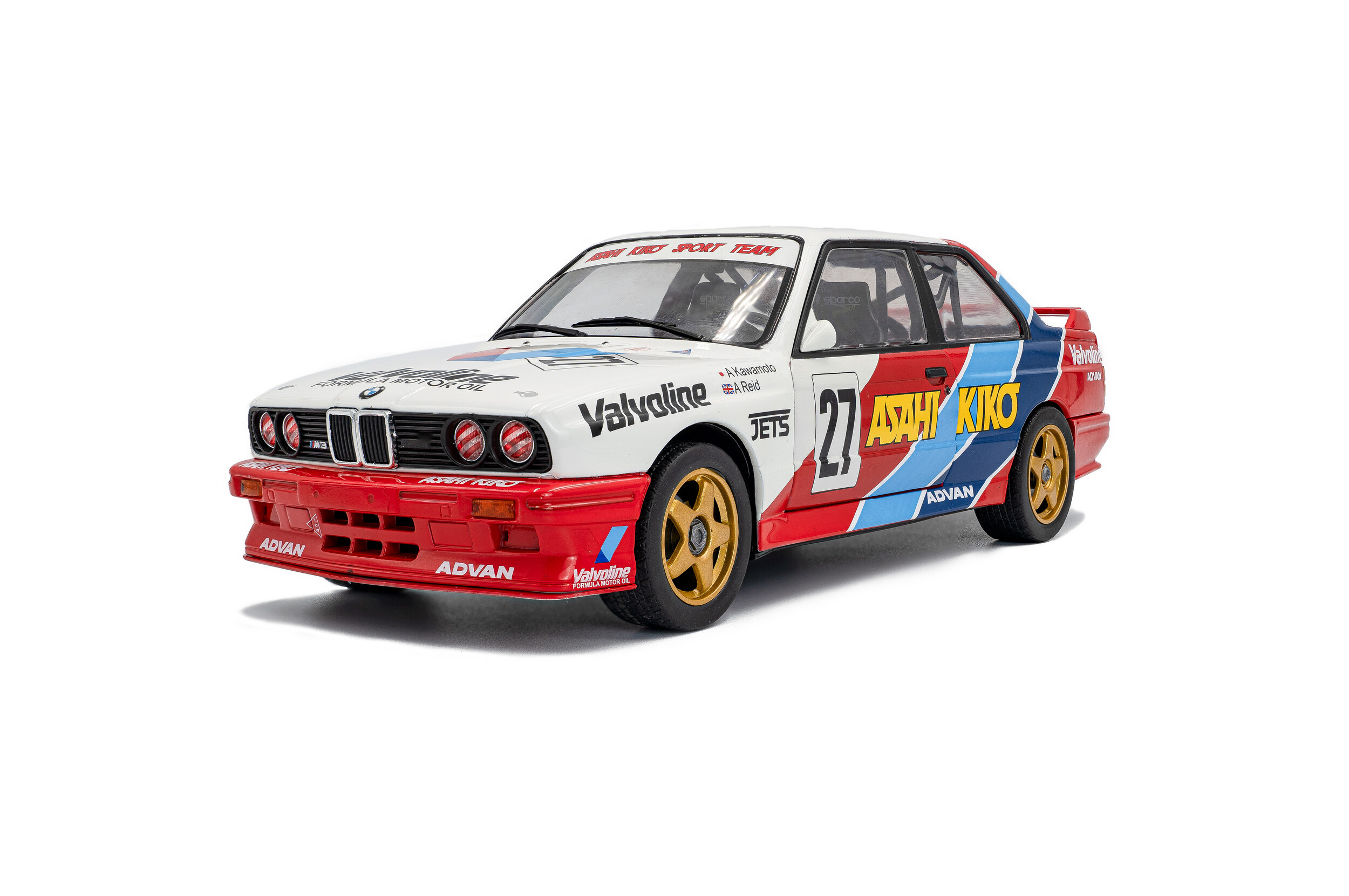 BMW M3 - JTCC - 1986 - #27 KAWAMOTO /REID - Solido
