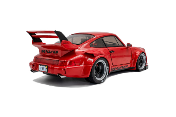 RWB - TAIKANO KAISHIN 赤 ミニカー1/18 RWB Bodykit TAIKANO KAISHIN - 2024 - Solido