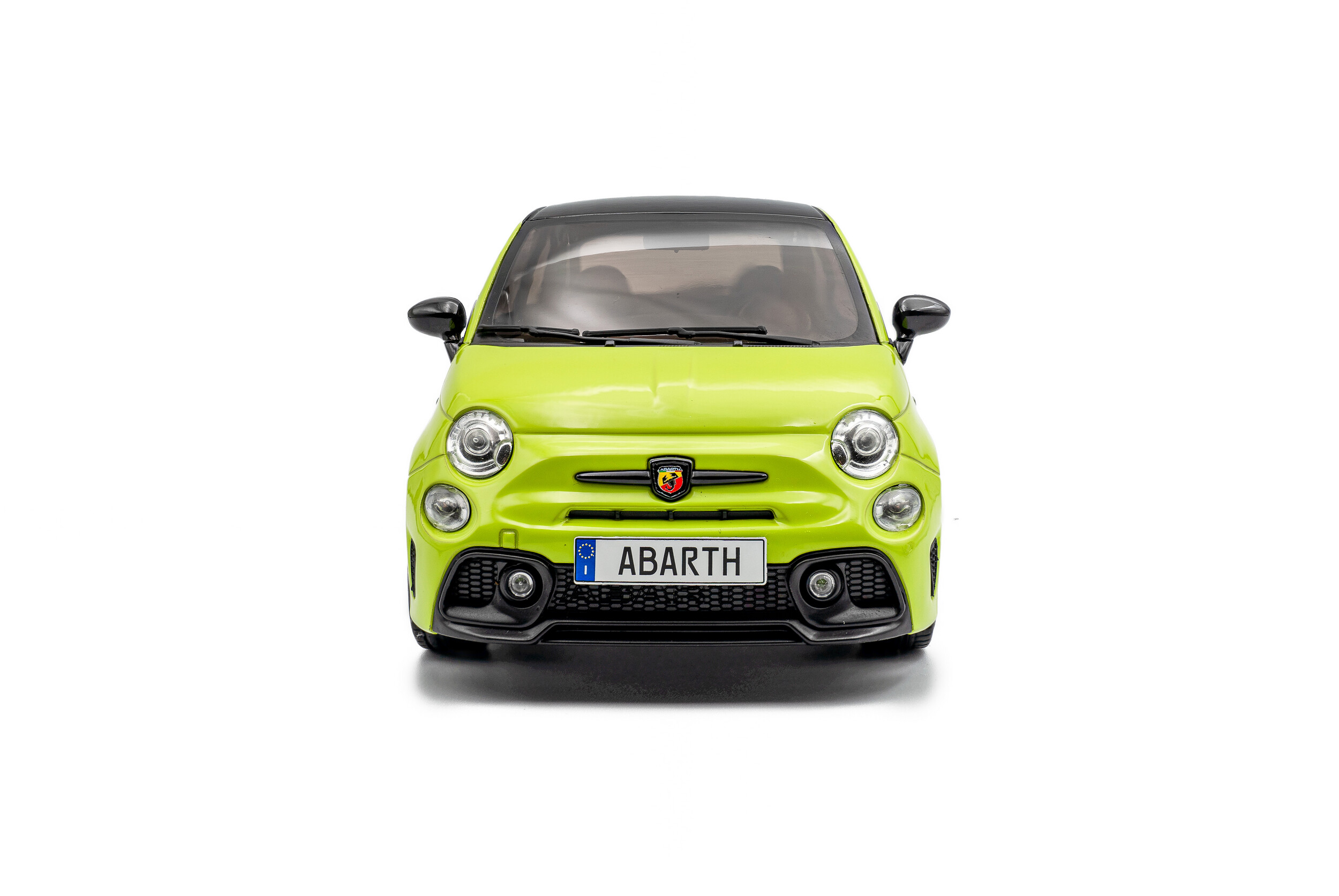 SOLID 124 FIAT ABARTH 1000 GRISE EXCELLENT ÉTAT REPEINT