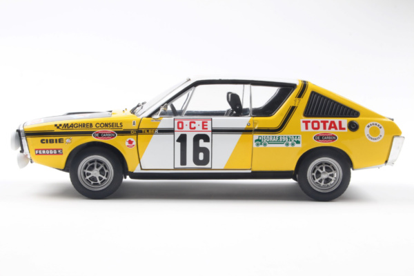 Renault 17 Ph.1 - RALLYE DU MAROC - 1976 - #23 PRIVE/ TILBERT