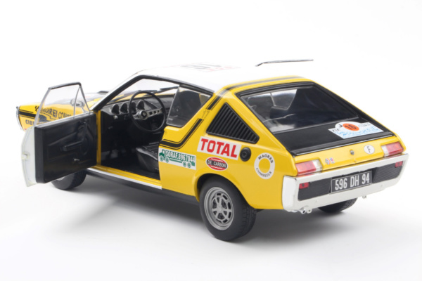 Renault 17 Ph.1 - RALLYE DU MAROC - 1976 - #23 PRIVE/ TILBERT