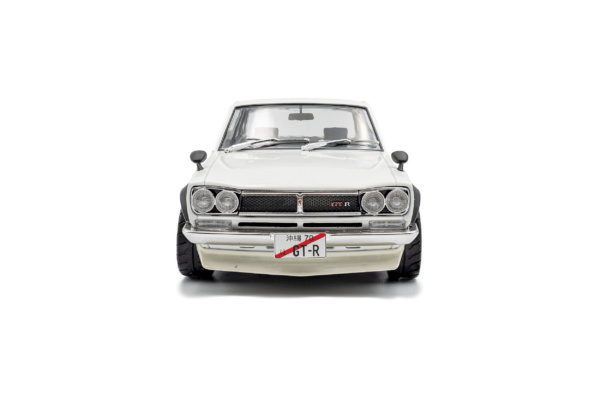 Nissan Skyline (C10) Hakosuka SOLIDO WORKS - Pearl White - 1970