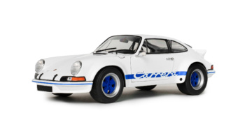Porsche 911 RSR - White / Blue Carrera Stripes - 1973