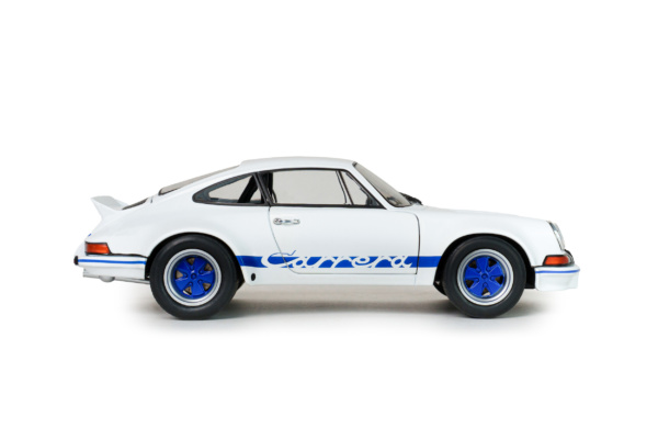 Porsche 911 RSR - White / Blue Carrera Stripes - 1973