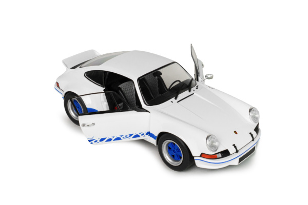 Porsche 911 RSR - White / Blue Carrera Stripes - 1973 - Solido